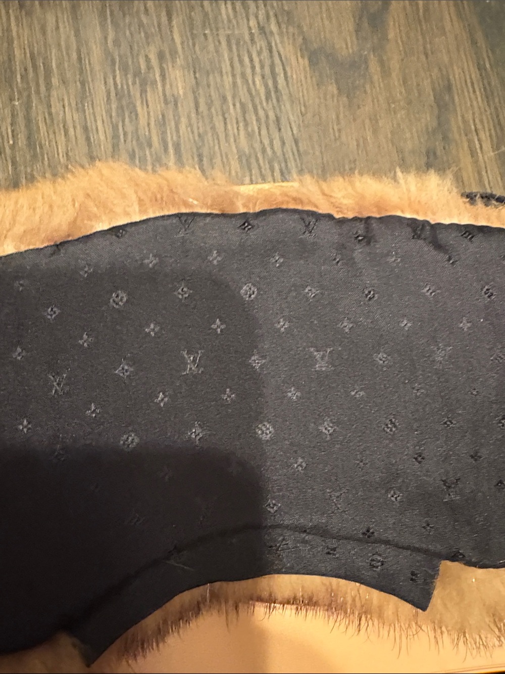 Louis Vuitton mink Fur Eye Mask with Box/dust-bag travel luxury - Picture 8 of 11